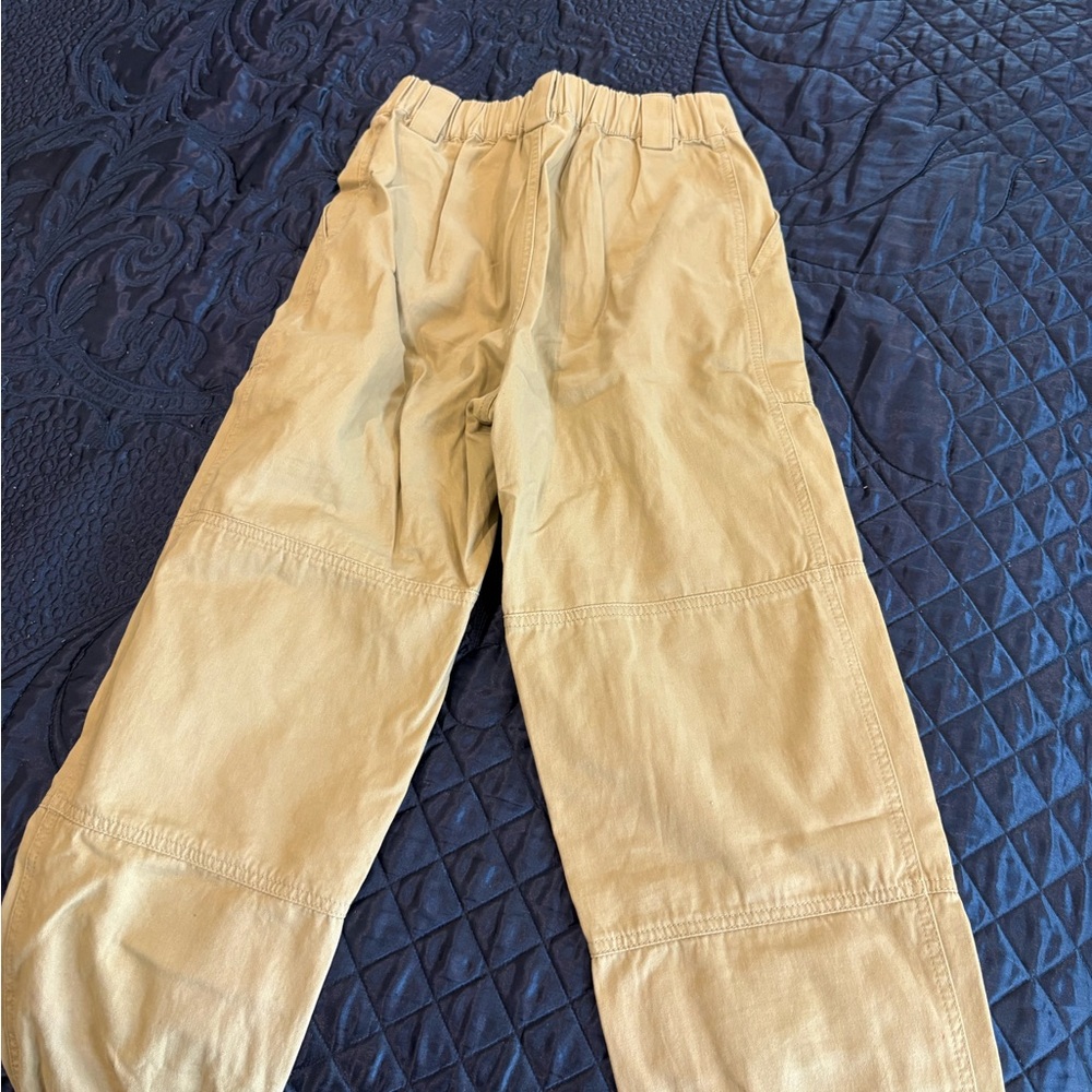 Aritzia Tan Track Pants